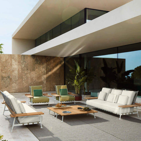fenc-e-nature outdoor sofa | cassina