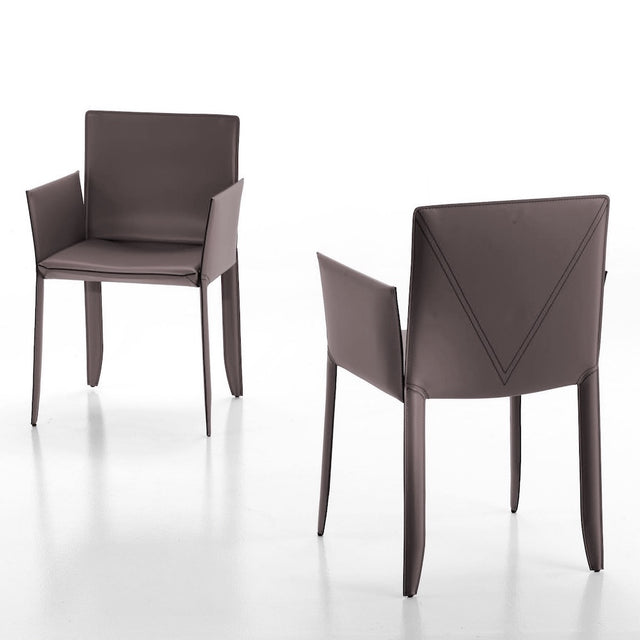 piuma dining chair with arms | Cattelan Italia