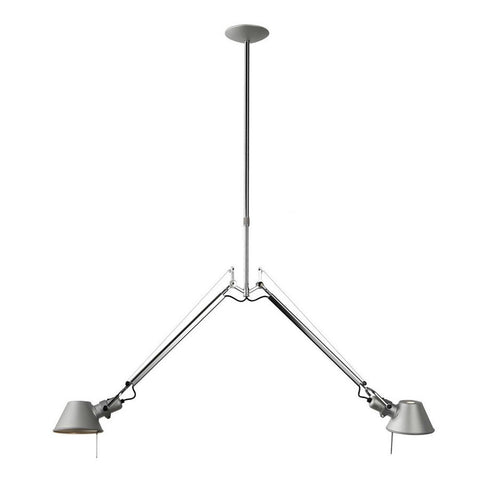 artemide tolomeo double suspension lamp