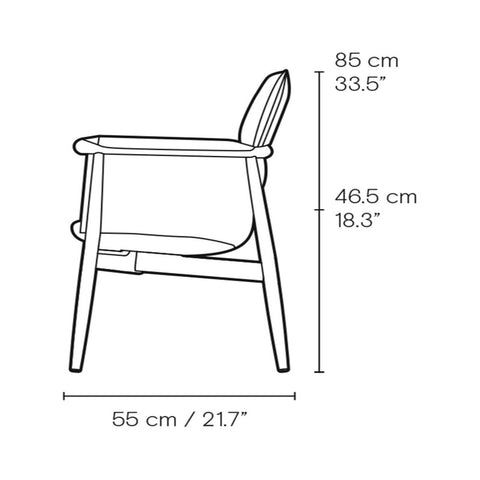 E005 embrace armchair | Carl Hansen