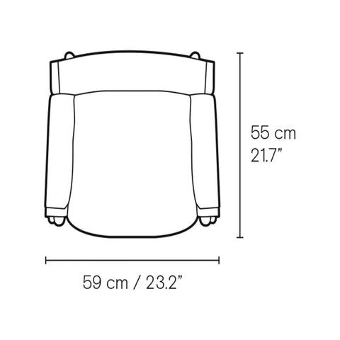 E005 embrace armchair | Carl Hansen