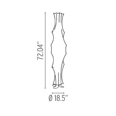 fantasma piccolo floor lamp | flos