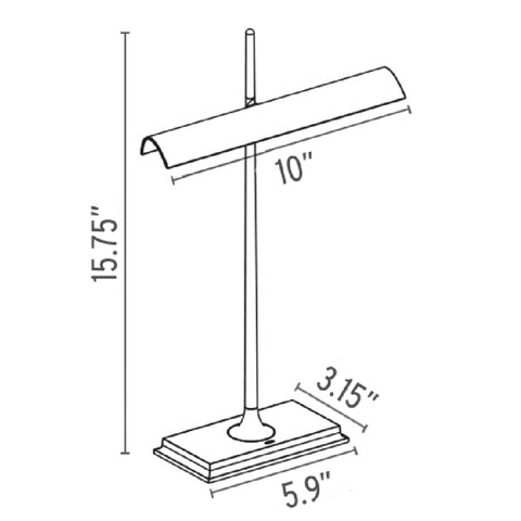 flos goldman table lamp specs