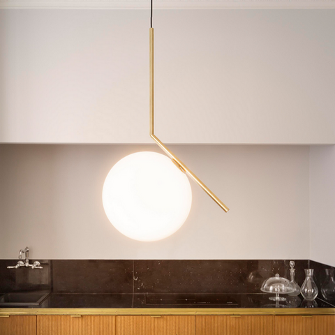 flos ic suspension lamp