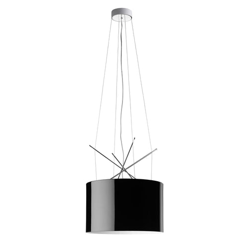 flos ray s suspension lamp in black