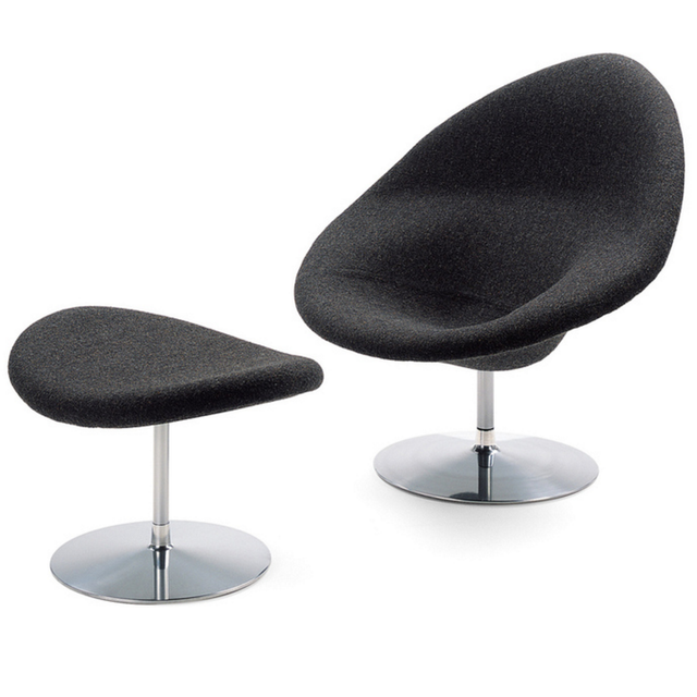 artifort globe ottoman and chair