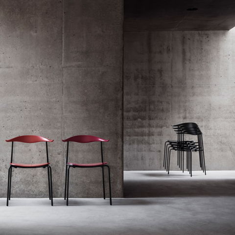 carl hansen hans wegner ch88 stacking chairs