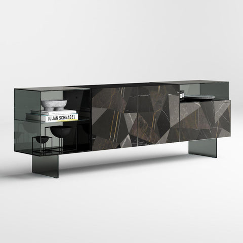 36e8 glass sideboard | Lago