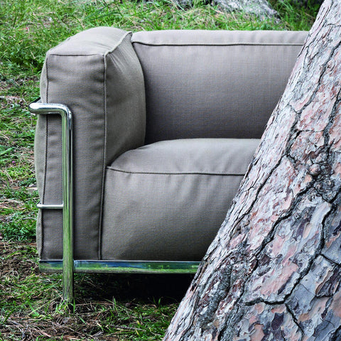 lc3 outdoor lounge chair | cassina