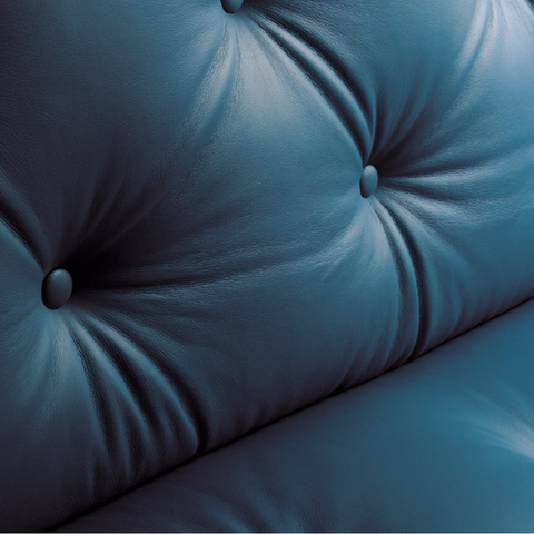 artifort c684 - 3 seater sofa leather
