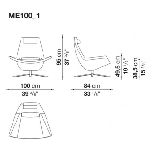 Metropolitan '14 armchair | B&B Italia