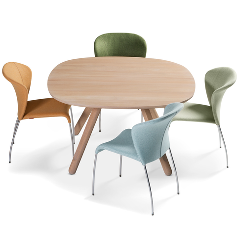 montis disq square dining table