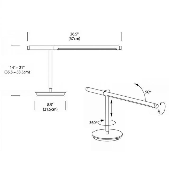 pablo brazo desk lamp specs