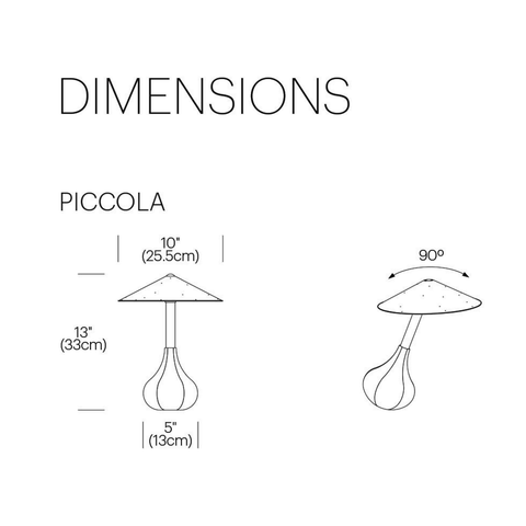 piccola table lamp | Pablo