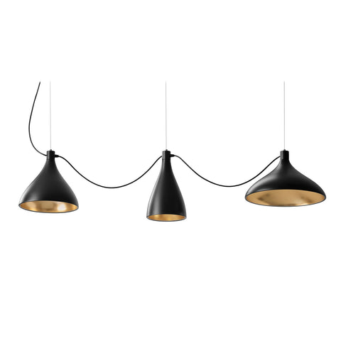 pablo swell 3 string suspension lamp