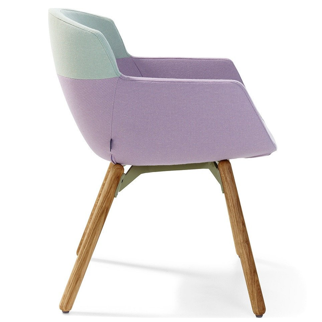 artifort mood active 4 leg strip frame chair