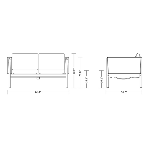 carl hansen ch162 sofa specs
