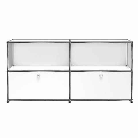 usm haller credenza c2af in pure white