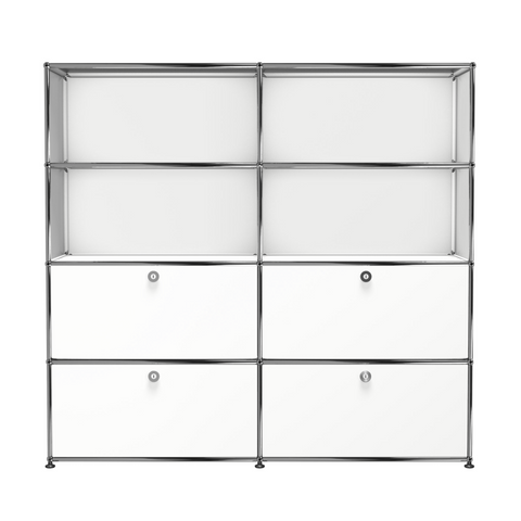 usm haller storage s2 in pure white